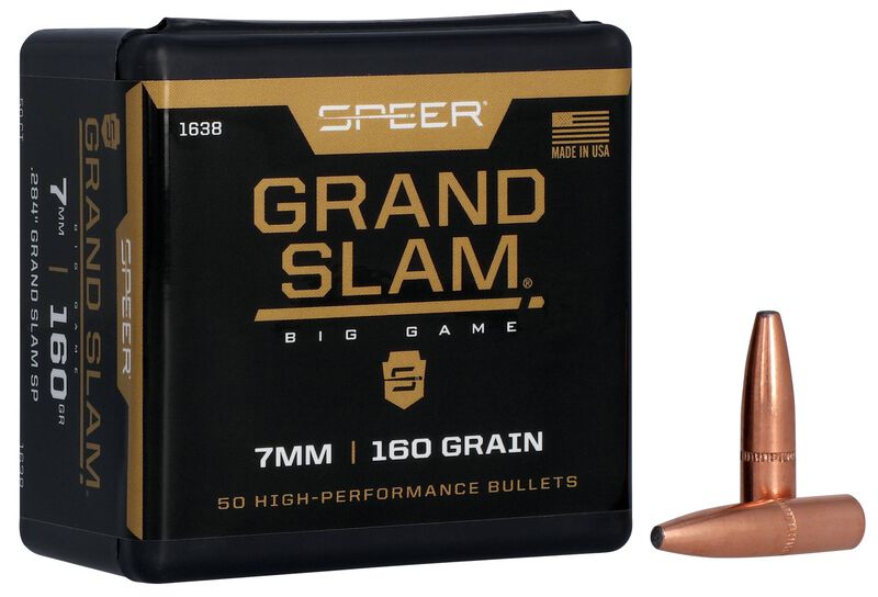 Grand Slam Rifle Bullet, .284, 160 Grain