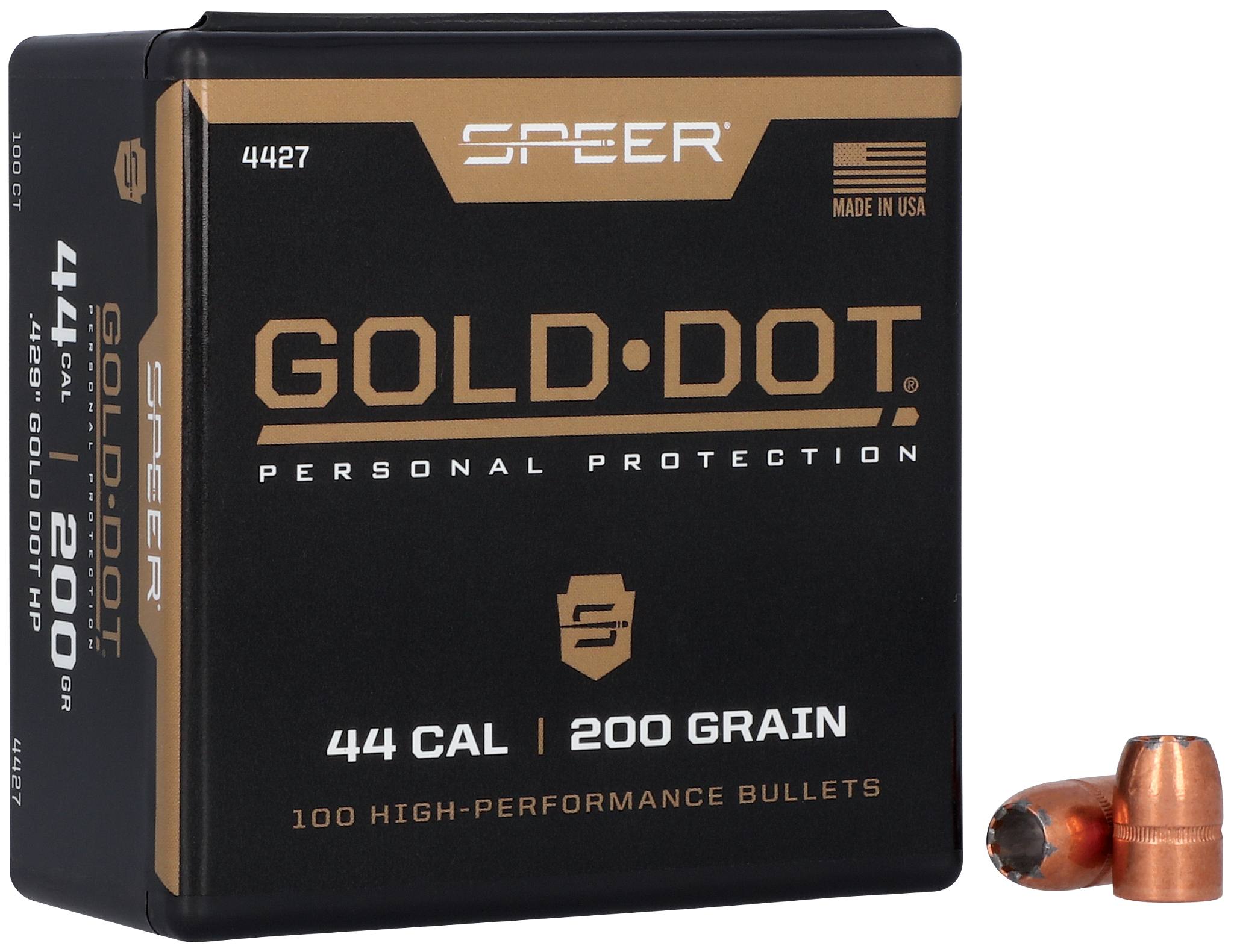 Buy Gold Dot Handgun Component Bullet, .429, 200 Grain | Speer