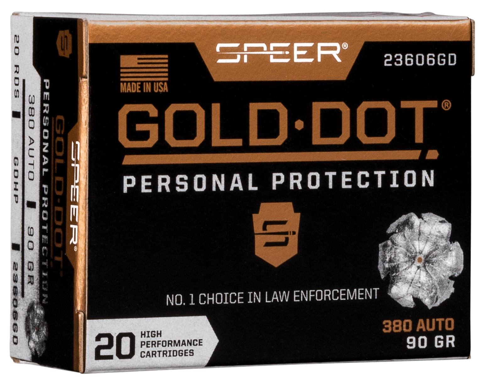 Buy Gold Dot Handgun Personal Protection 380 Auto Ammo | 90 Grain