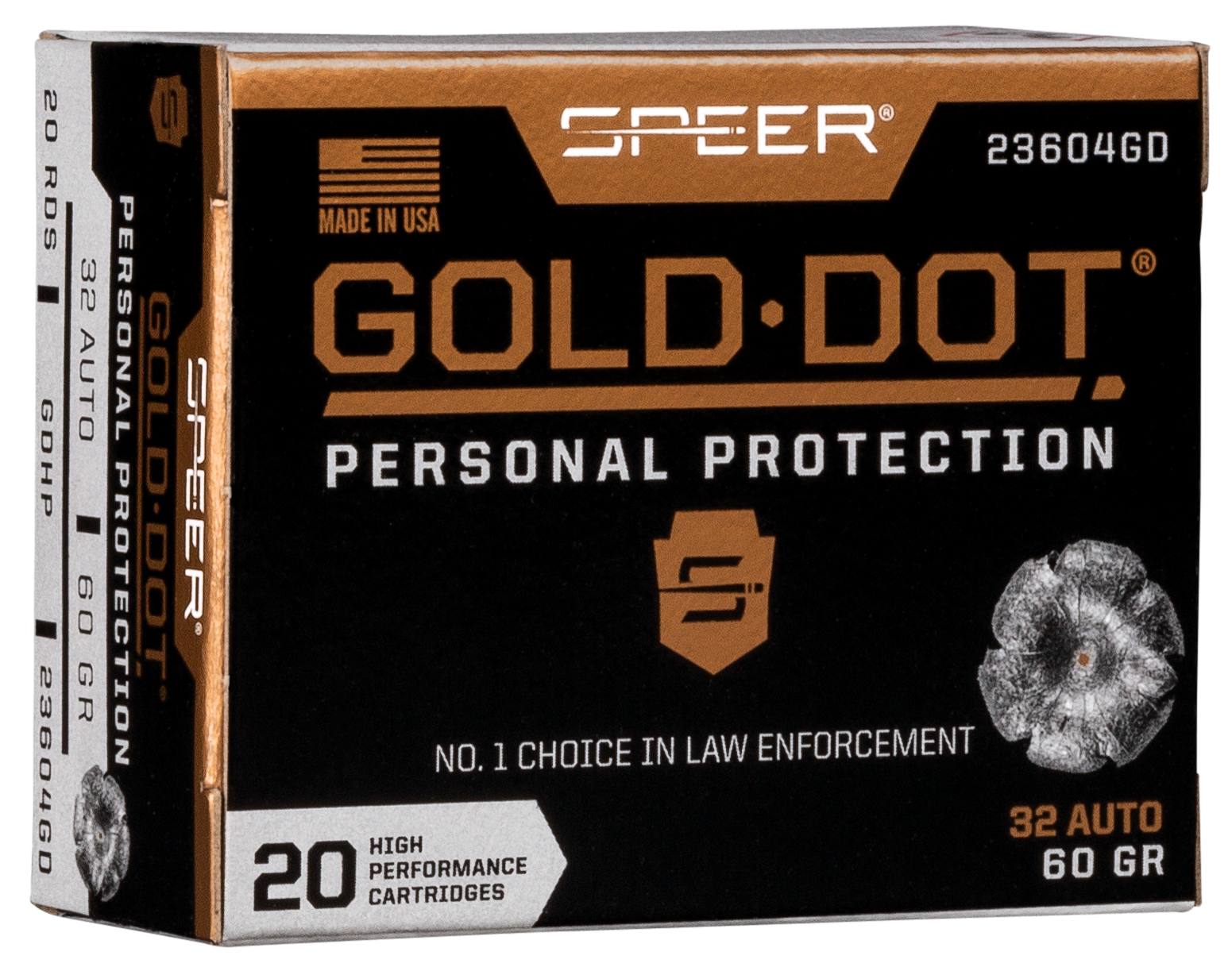 Buy Gold Dot Handgun Personal Protection 32 Auto Ammo | 60 Grain