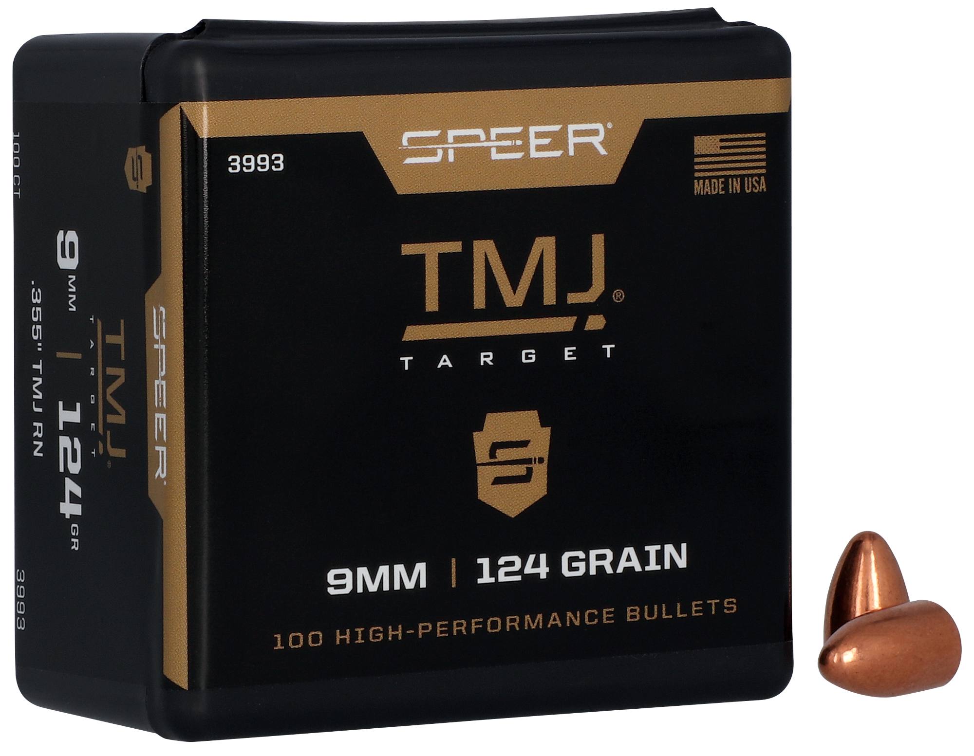 Buy TMJ Handgun Bullet, .355, 124 Grain | Speer