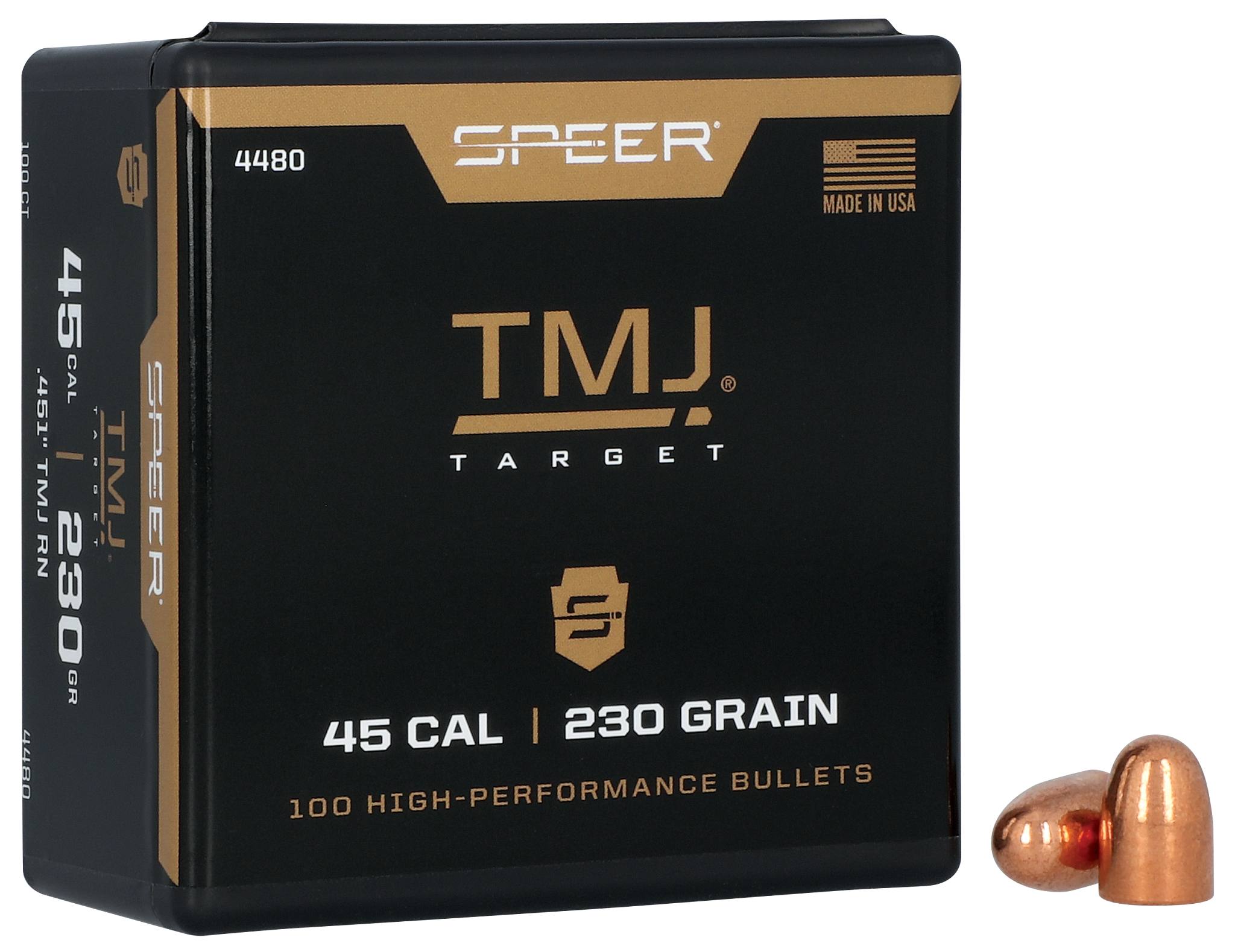 Speer .45ACP 230GR Lawman Total Metal Jacket - 53653